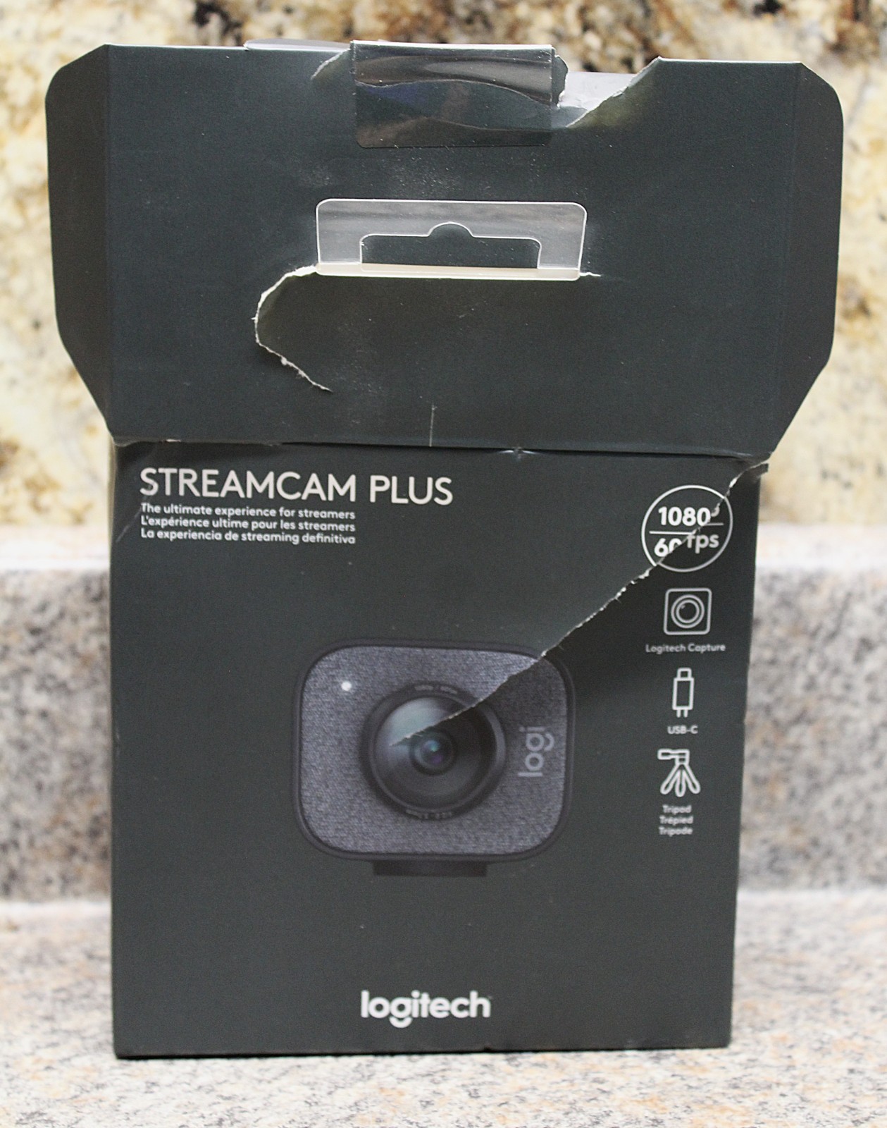 Logitech StreamCam Plus Camera With Mount
