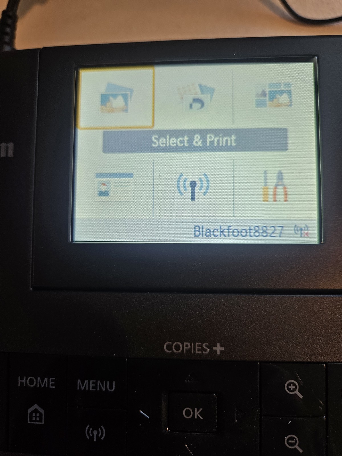Canon SELPHY CP1300 Wireless Compact Photo Printer Black WiFi Tested Works Box
