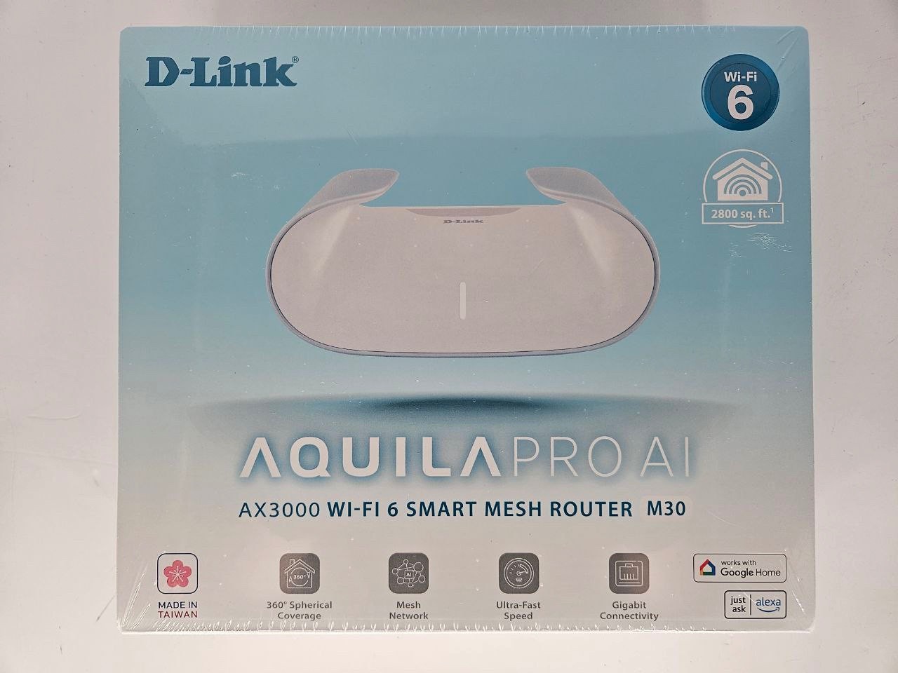 AX3000 WiFi 6 Mesh Router – Contemporary Ecofriendly Design – High-Performance