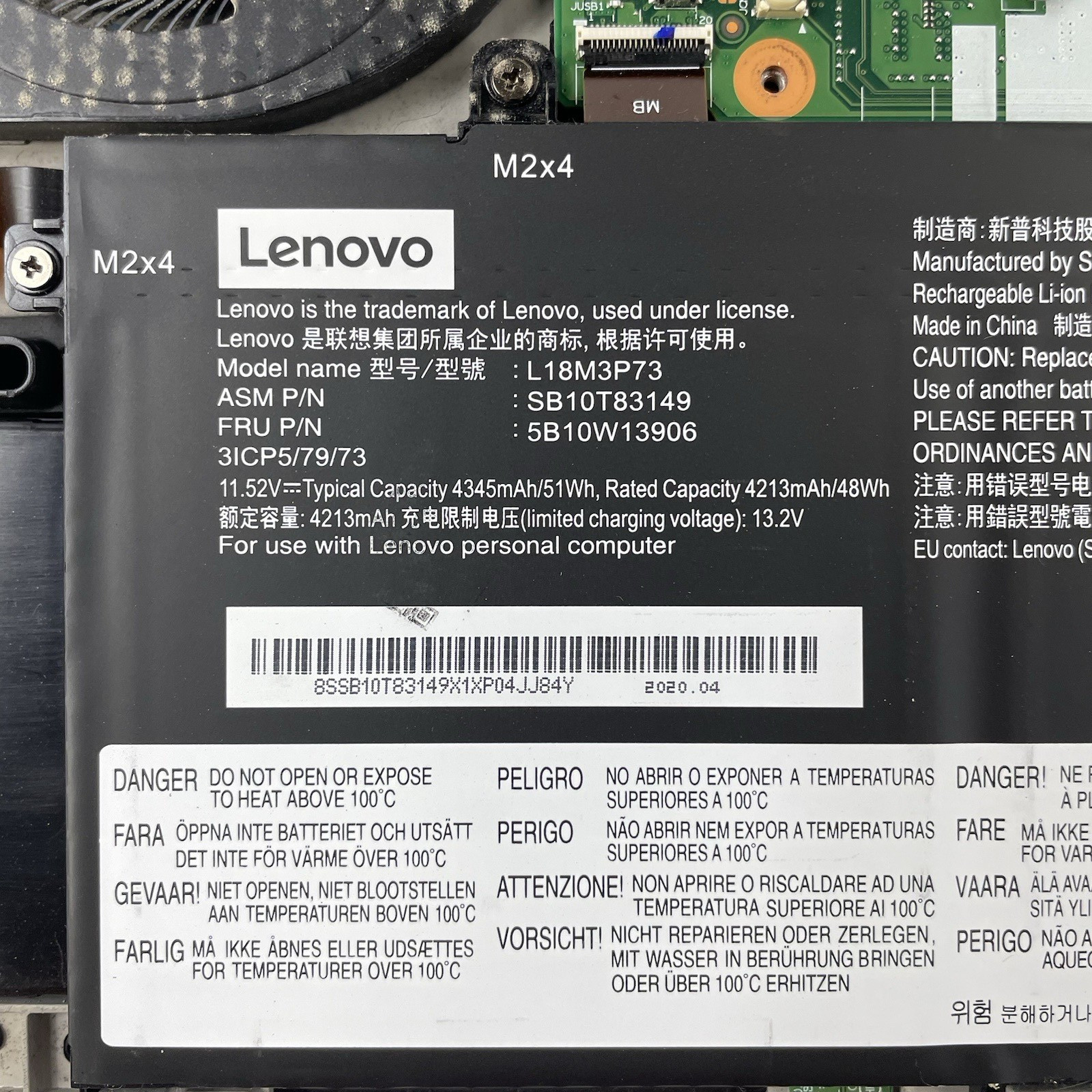 Lenovo ThinkPad T490 14″ i5-8365U 1.60 GHz 8 GB RAM No SSD/OS/AC – Chipped Palm