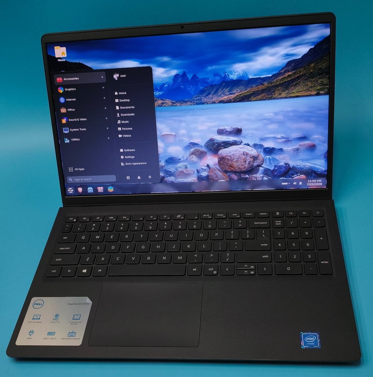 Dell Inspiron 15 3510 15.6″ (Celeron N4020 1.10GHz 8GB/128GB SSD) Zorin OS #15