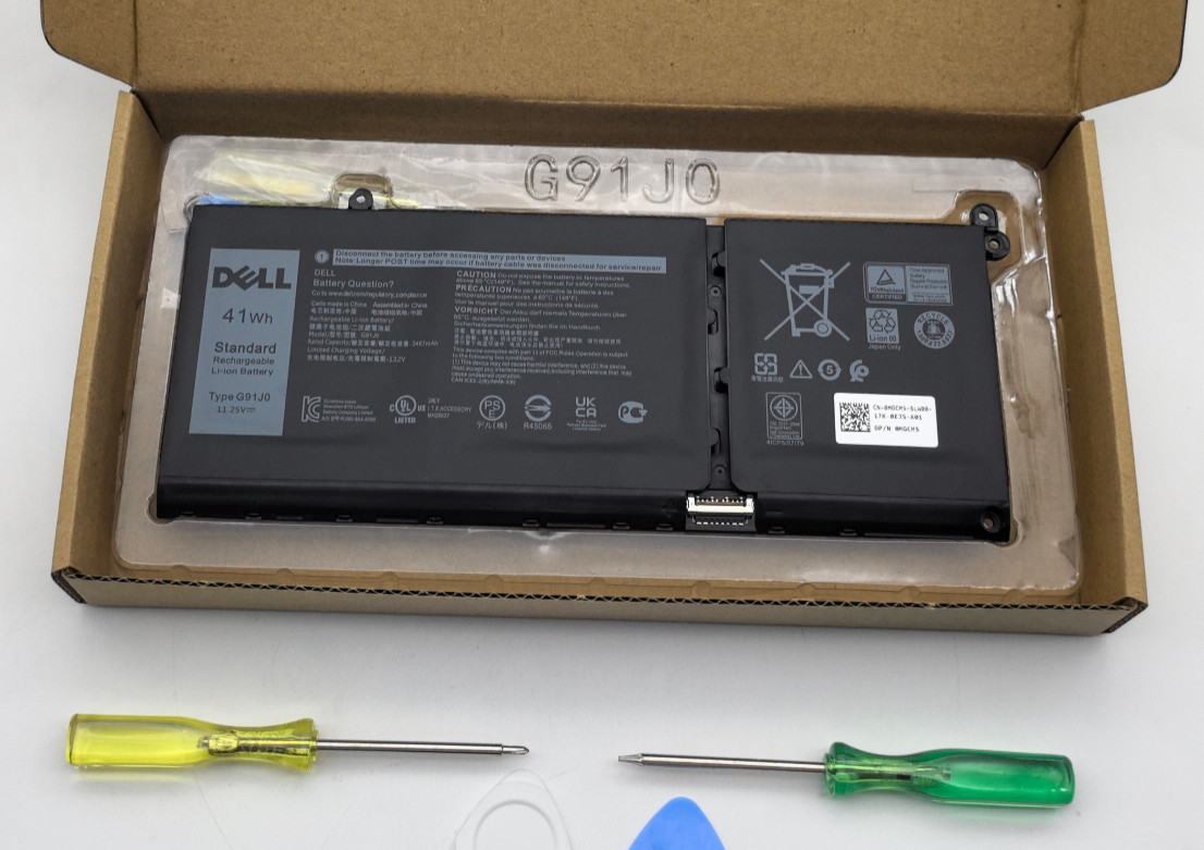 OEM G91J0 41WH Battery For Dell Latitude 3320 3420 3520 Inspiron 15 3511 MGCM5