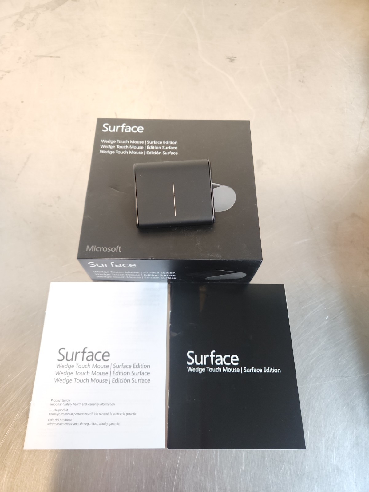 Microsoft Surface Edition Wedge Touch Mouse 1498 Bluetooth Wireless BlueTrack