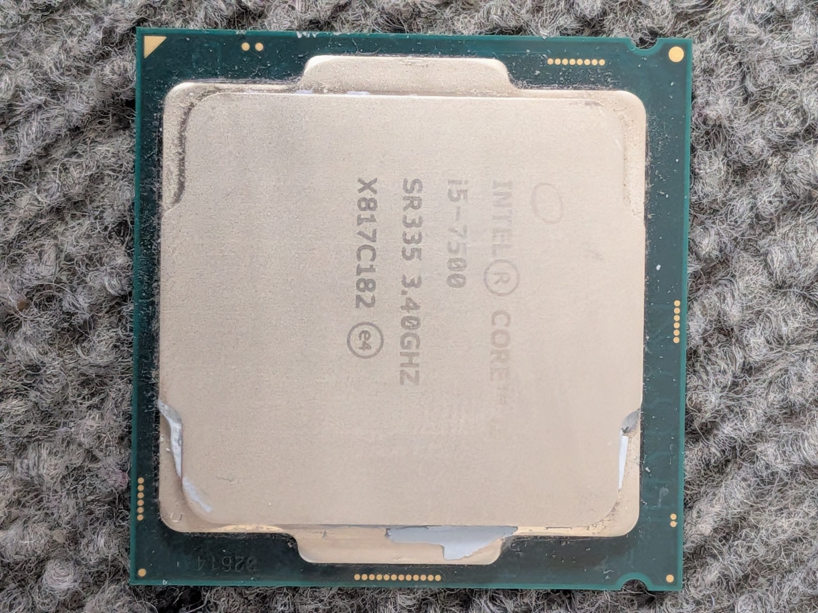 Intel Core i5-7500 (SR335) – 3.4GHz Quad Core 6MB Cache Socket LGA 1151 CPU