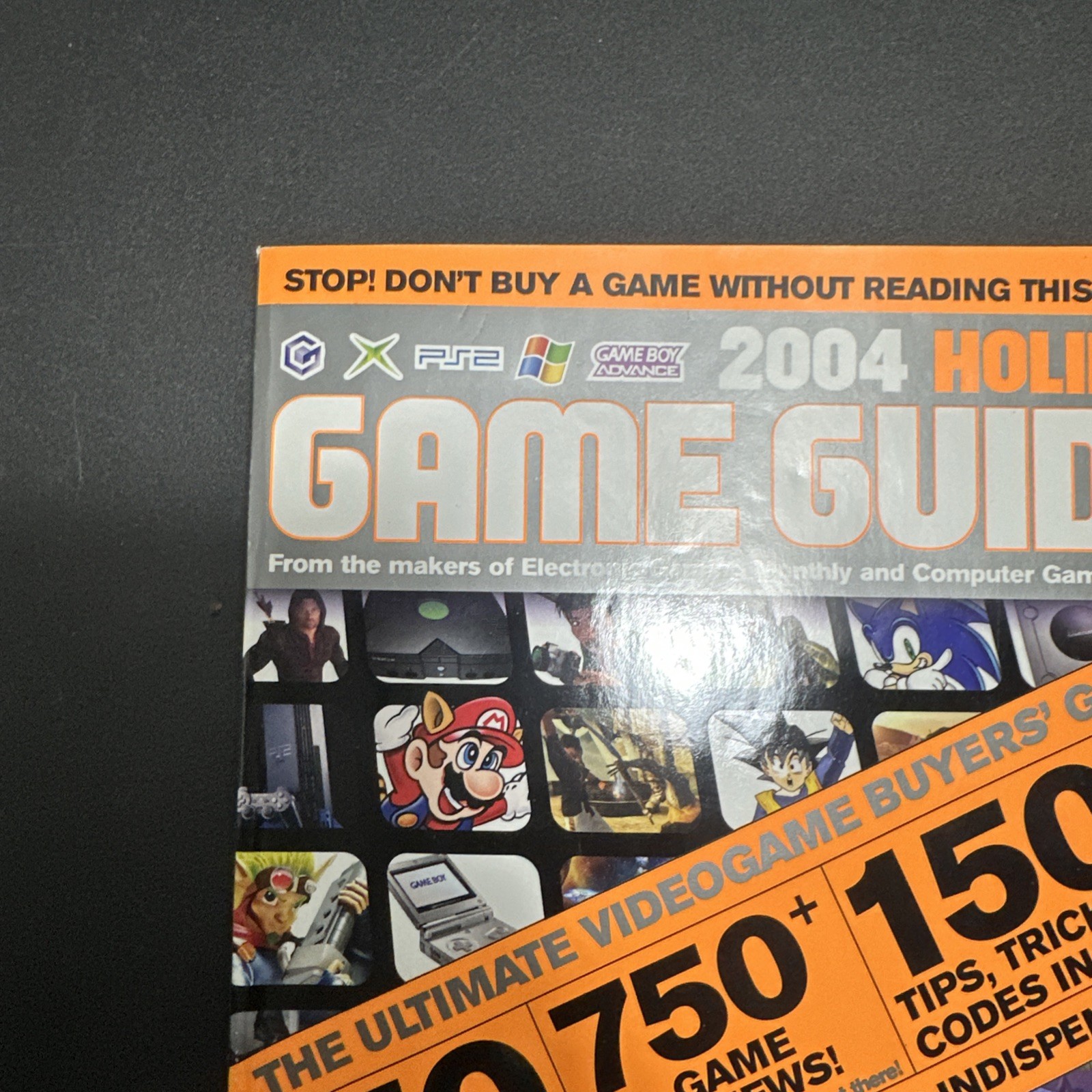 EGW CGW 2004 Holiday Game Guide buyer magazine PS2 Gamecube Xbox GBA See Photos