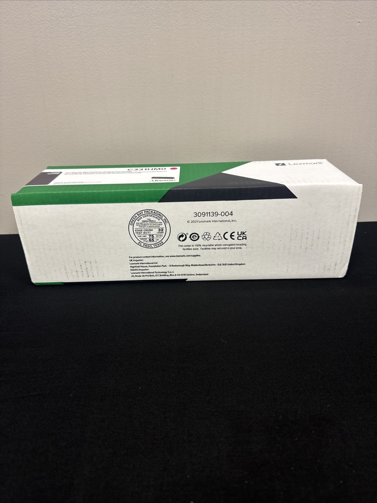 GENUINE Lexmark C331HM0 Magenta Return Program High Yield Toner C3326 MC3326 NEW