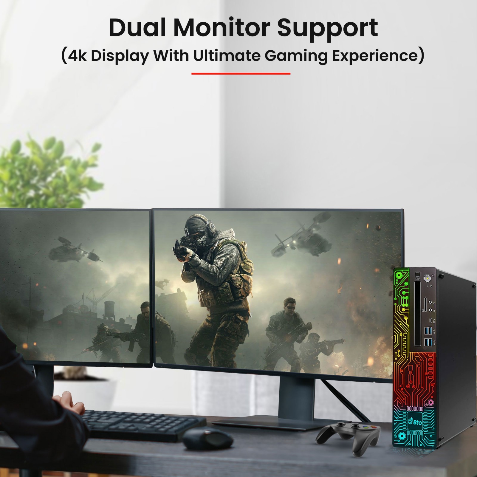 Lenovo Desktop Gaming PC Intel i5-8500 64GB Ram 2TB SSD 1TB HDD NVIDIA GTX Win11