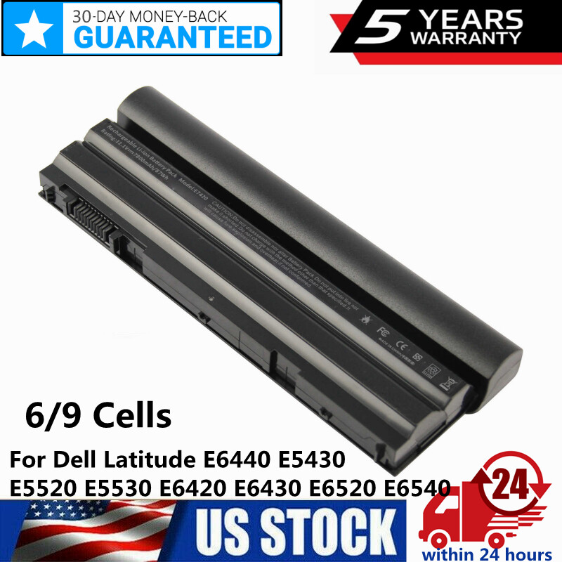6/9 Cell Battery For Dell Latitude E6540 E6530 E6440 E6430 E6420 312-1163 NHXVW