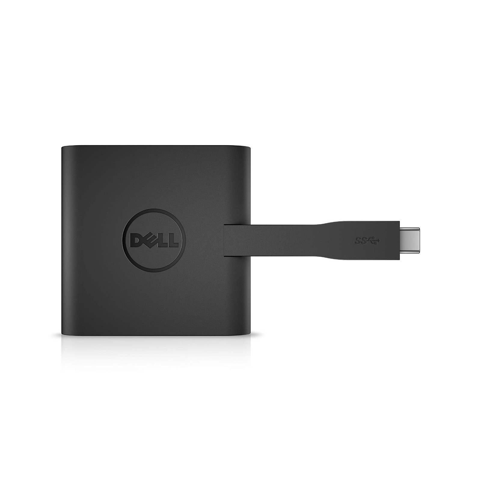 Genuine Dell DA200 4-in-1 USB-C Adapter Hub HDMI VGA Ethernet USB 3.0 Black