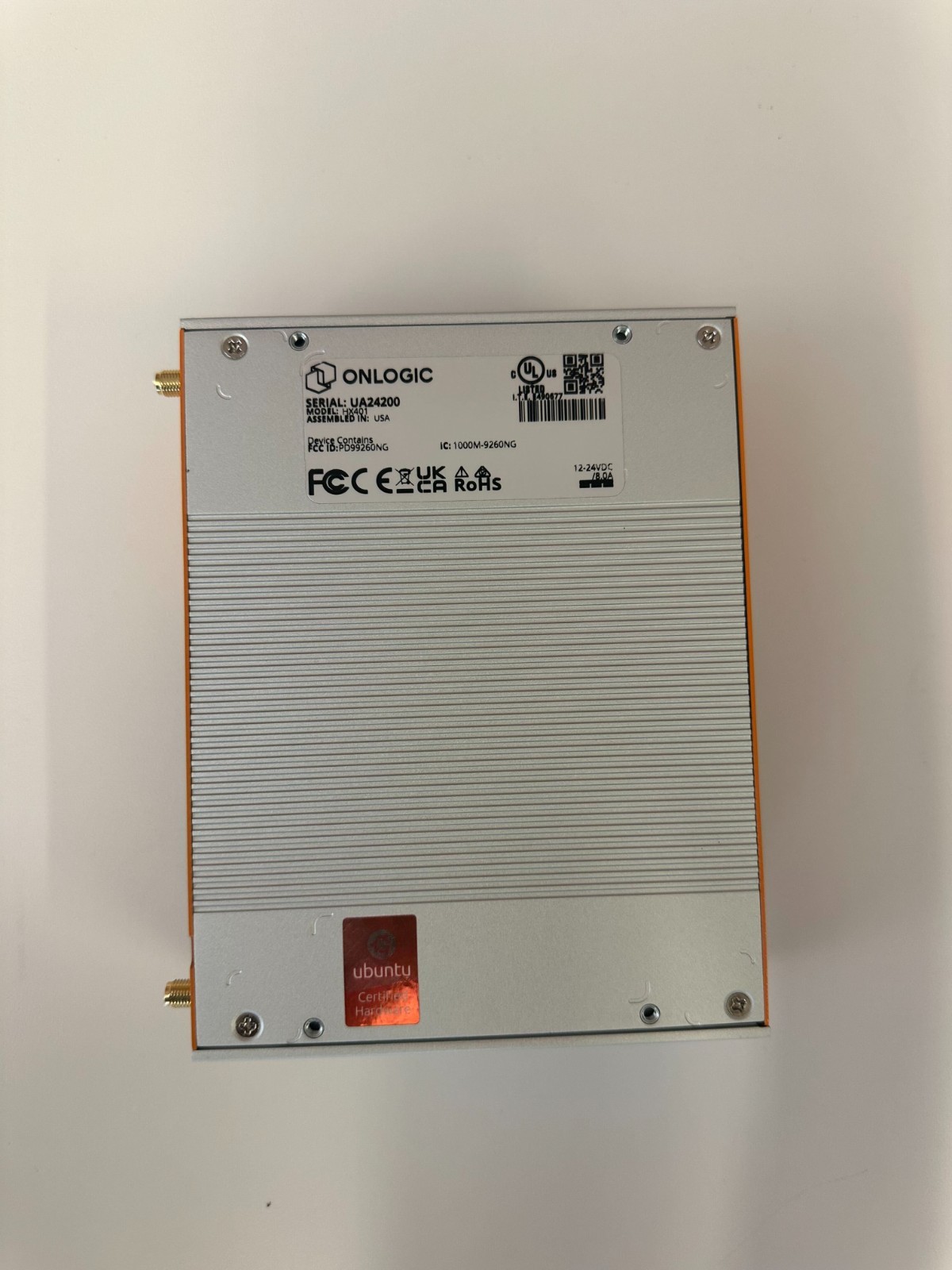 OnLogic HX401, Intel i3 12th Gen, 16GB DDR5, Ubuntu