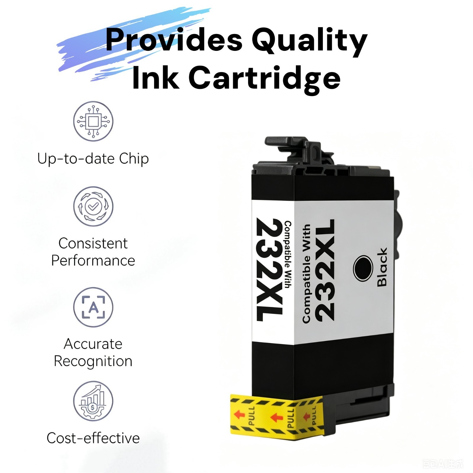 232XL&232 Compatible Ink Cartridges Combo Pack For Epson WF2930/2950 XP4200/4205
