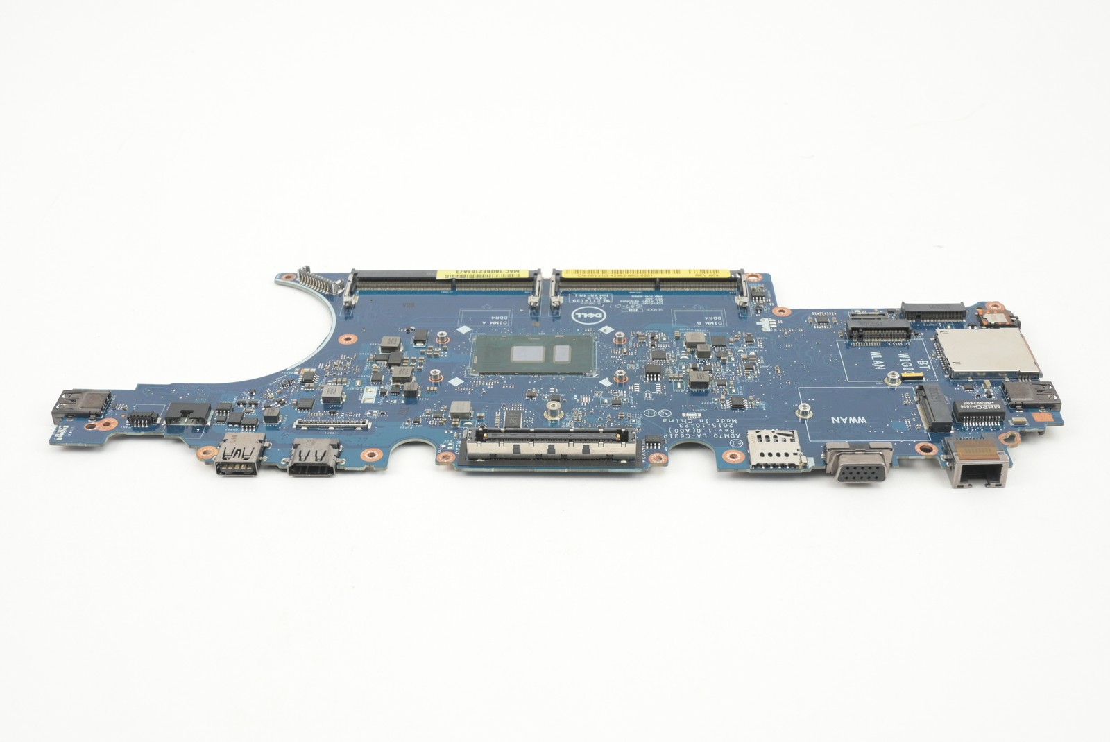 Genuine Dell Latitude E5470 Motherboard i3-6100U 2.3GHZ 0VJ1G 00VJ1G