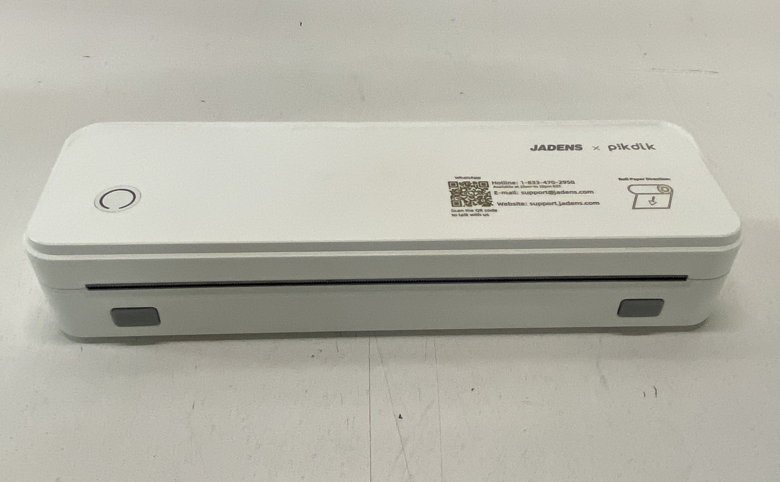 JADENS pikdik F9-A4 Portable A4 Thermal Printer Mobile Bluetooth Power Tested