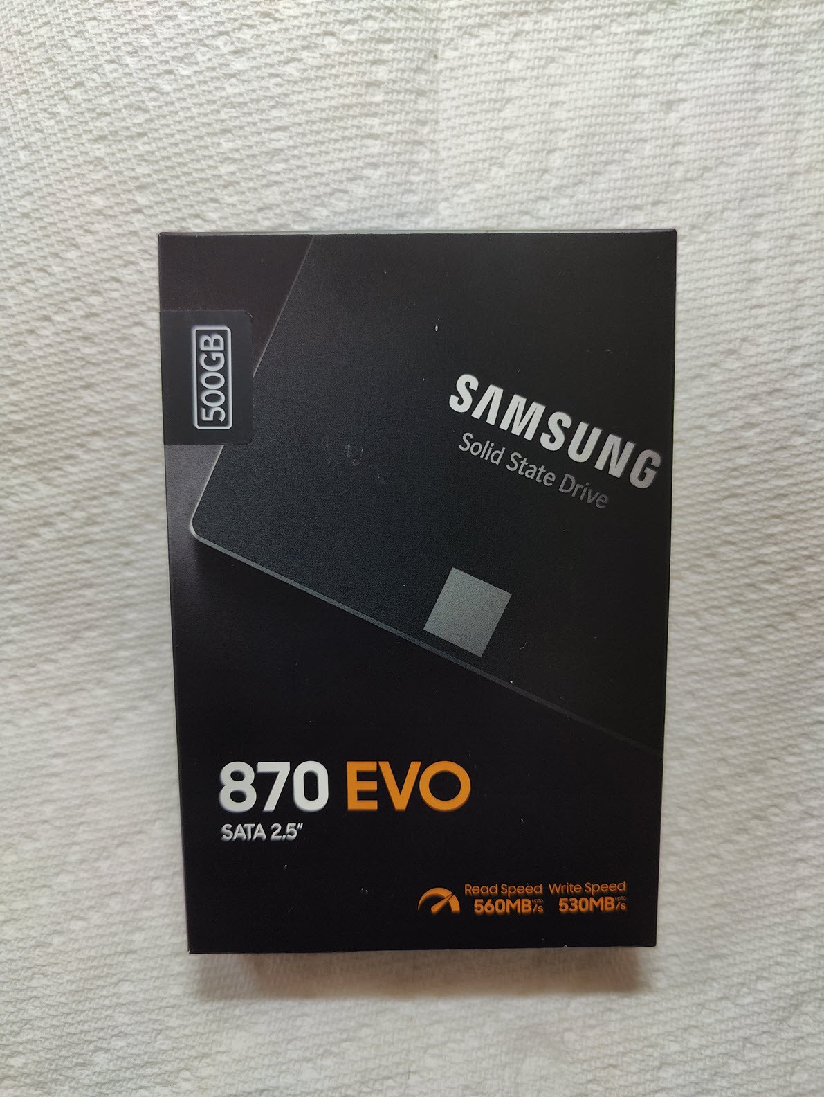 SAMSUNG 500GB 870 EVO 500GB SATA SSD NEW IN SEALED BOX