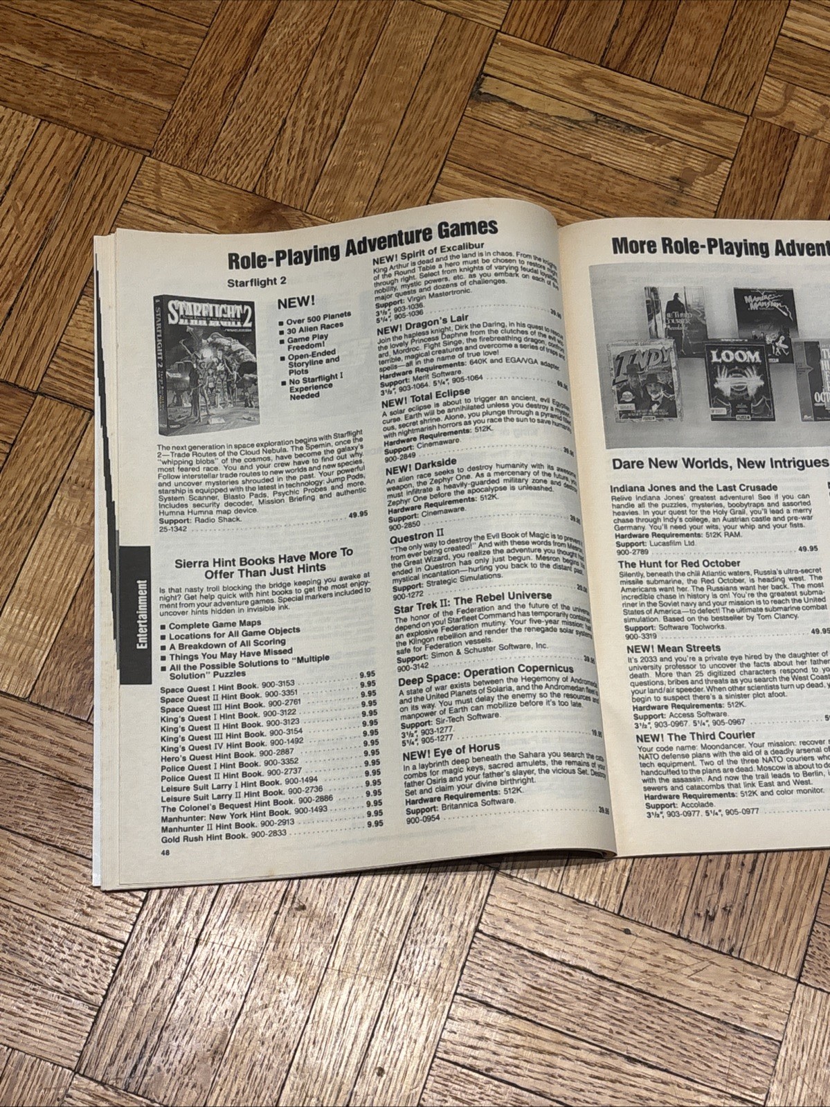 1991 Radio Shack TANDY Computer Catalog + Software Buyer’s Guide