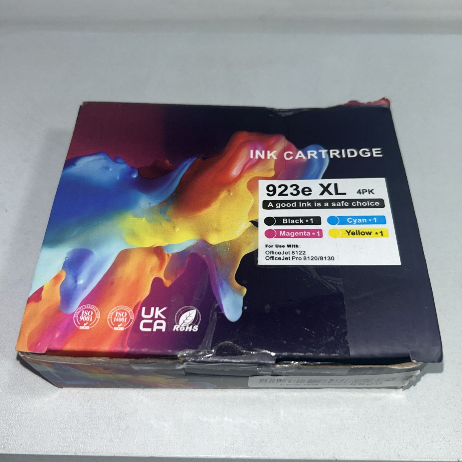 New 923eXL Aftermarket Ink Set Of 4 High Yield