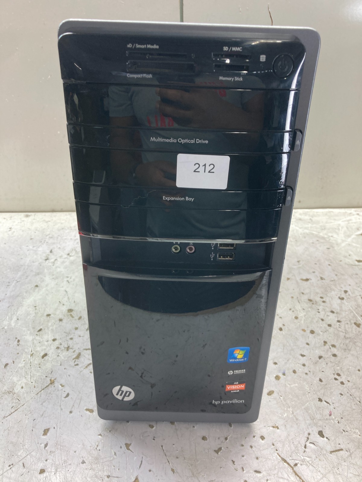 HP Pavilion p7-1254 AMD A6-3620 APU with Radeon HD Graphics 2200MHz 8GB NO HDD