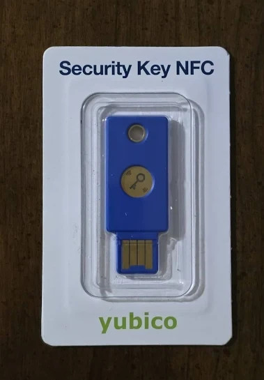 10 Pack Yubico FIDO Security Key NFC and USB – 2FA , Fits USB-A