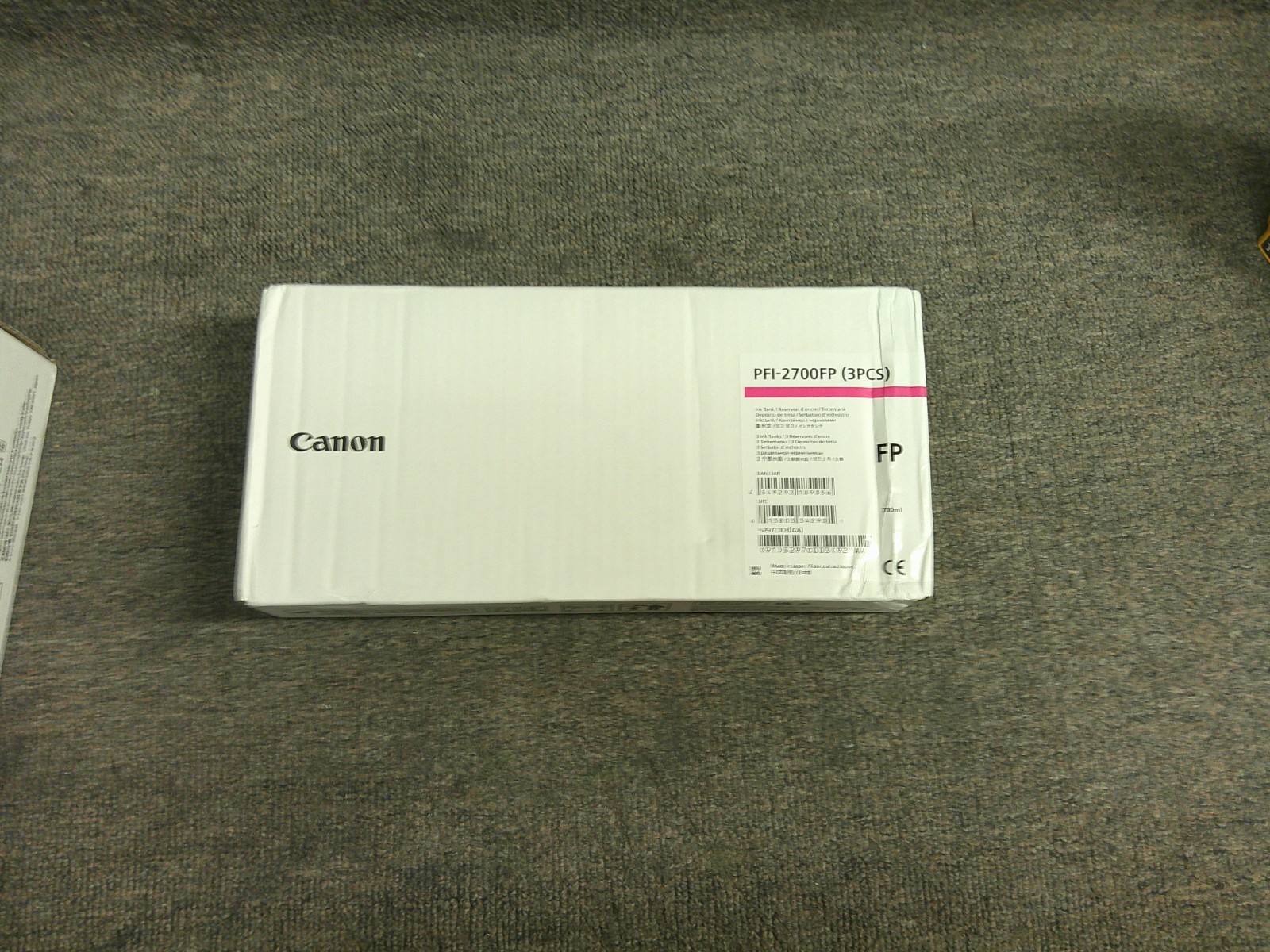 PFI-2700FP 5297C001 Genuine Canon Fluorescent Pink Ink GP-2000 GP-4000 11/2027