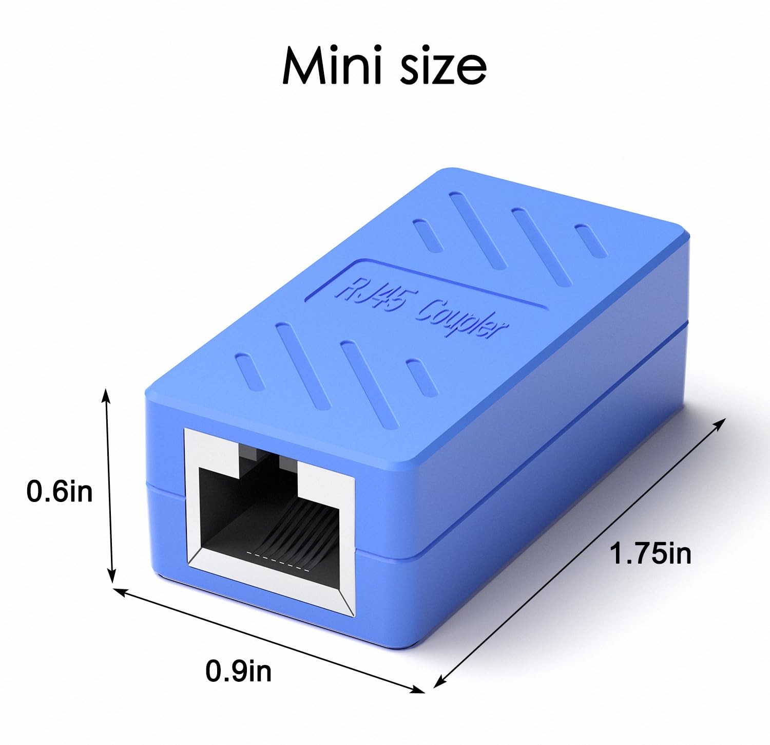 RJ45 Coupler in Line Coupler for Cat8/Cat7/Cat6/Cat6a/Cat5e/Cat5 Ethernet Cab…