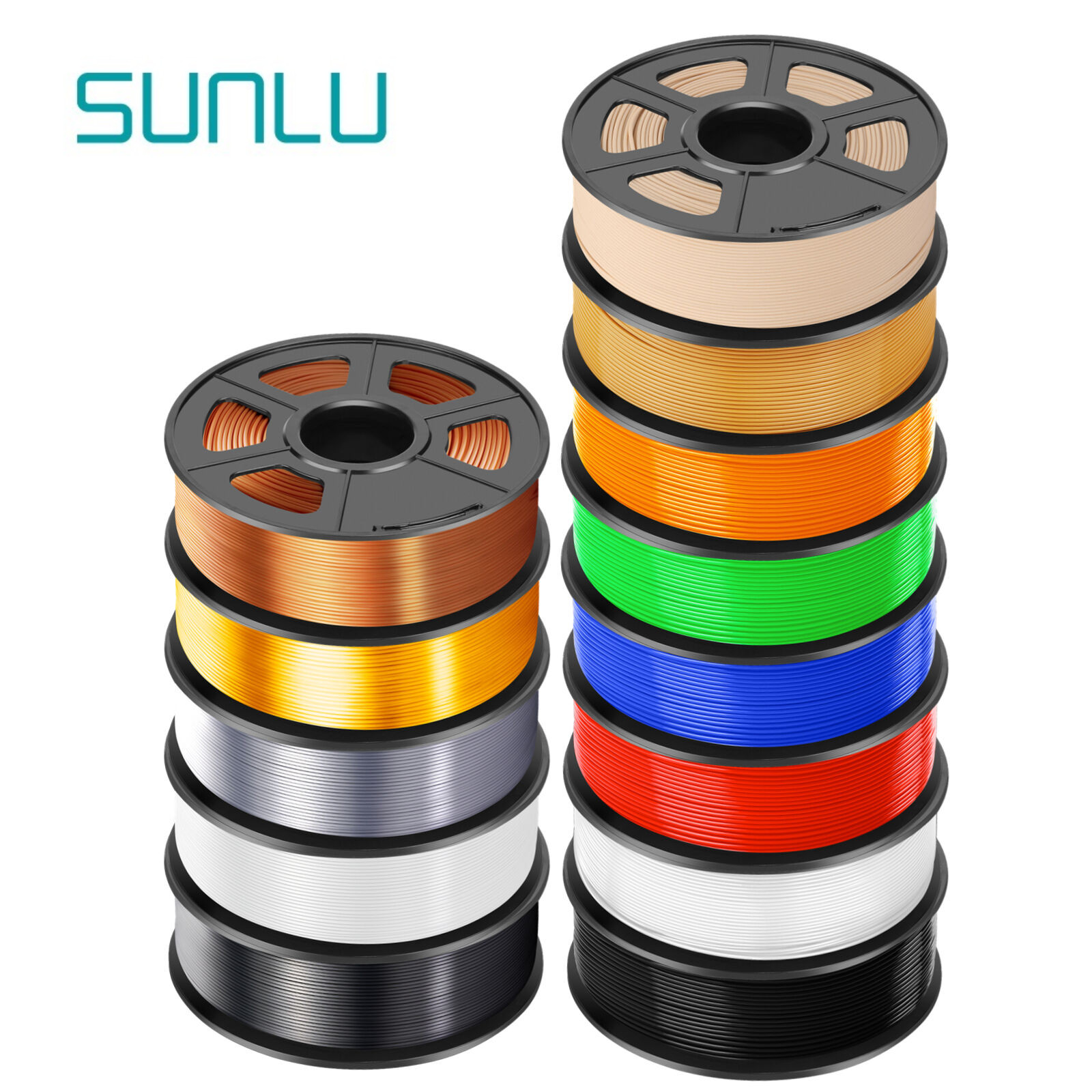 [BUY 5 GET 2 FREE, ADD 7 TO CART] SUNLU PLA META PLA+ SILK ABS PETG Filament