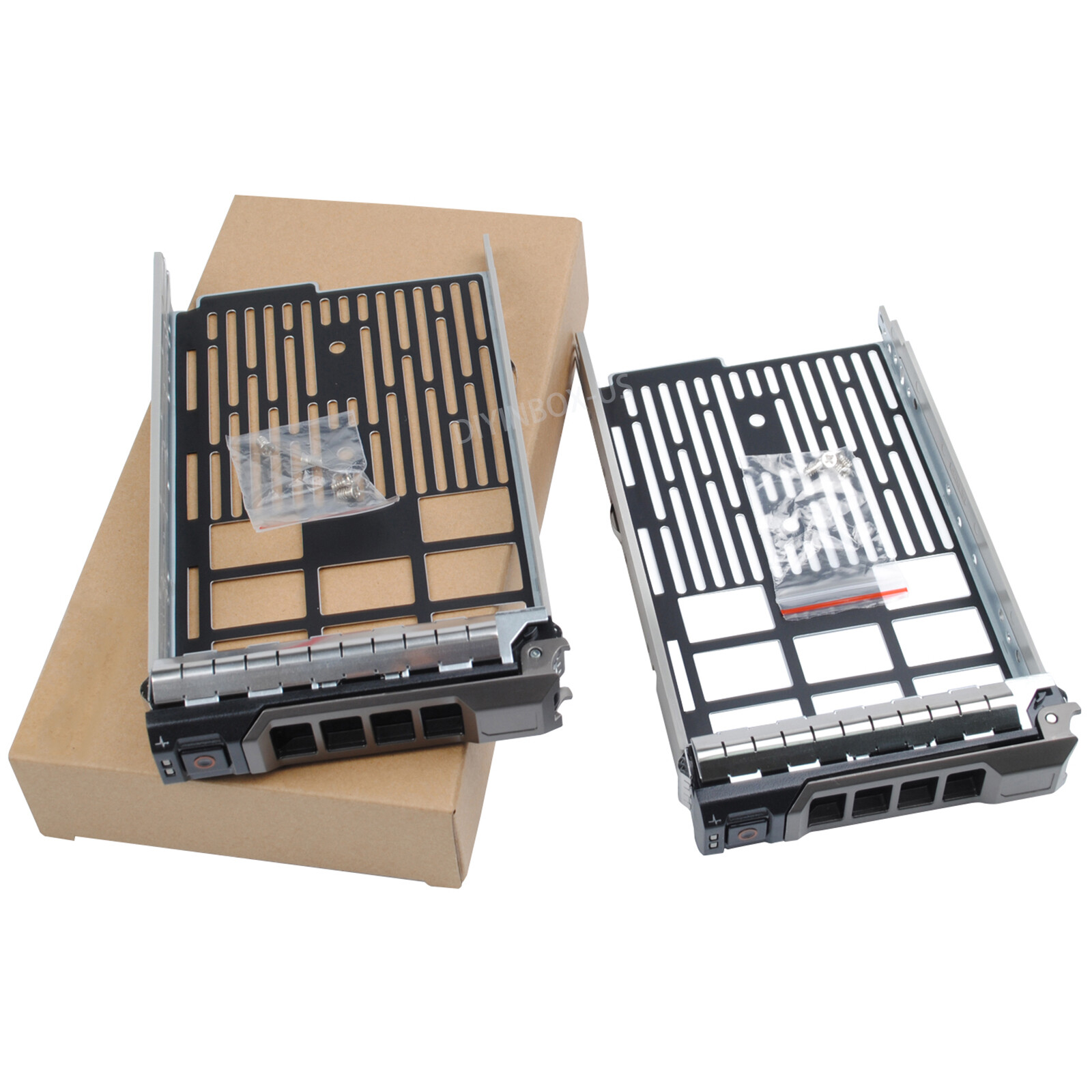 Dell 3.5″ LFF SAS SATA HDD Drive Caddy Try For Dell PowerEdge R730 R720 R520