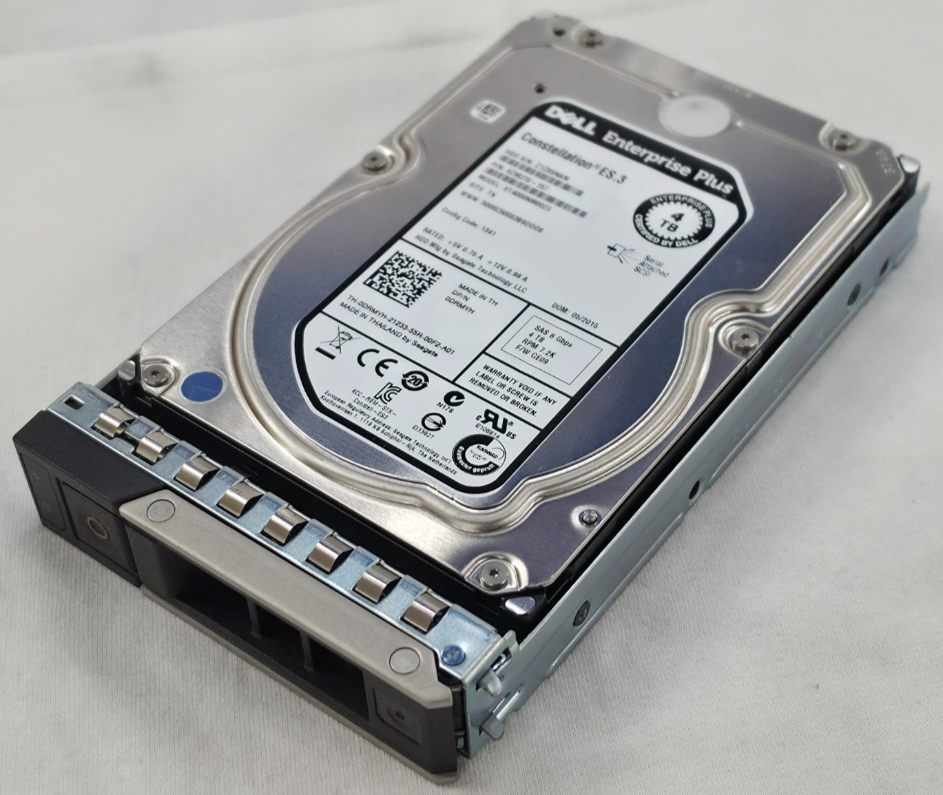Dell DRMYH 4TB 7.2K 6Gbps 3.5” SAS Hard Disk Drive HDD | Gen 14 Tray