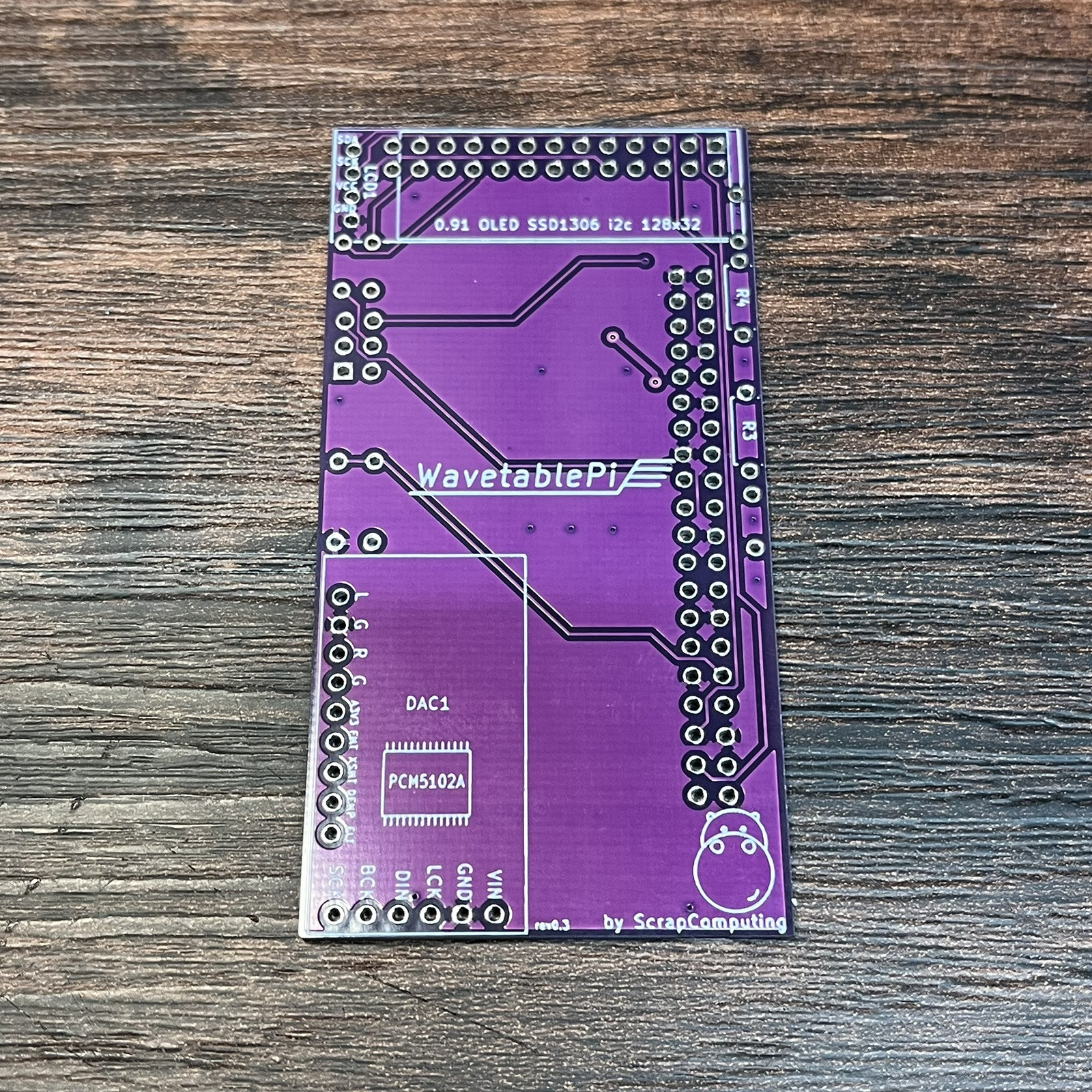 ScrapComputing WavetablePi DIY Kit (Pi Zero 2 NOT Included) REQUIRES ASSEMBLY