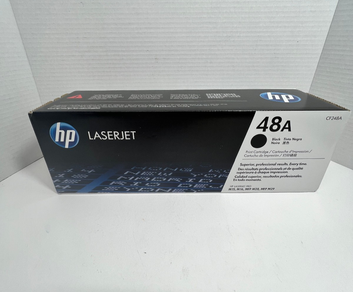 Genuine HP 48A LaserJet Ink Toner Cartridge (CF248A Black) New & Sealed