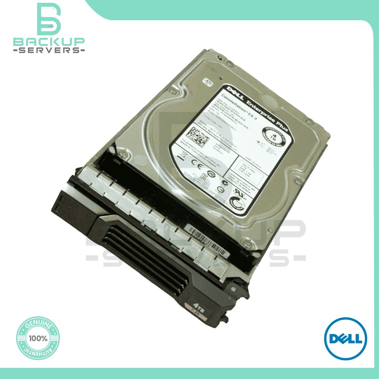 DRMYH Dell 4TB 6Gbps 7.2K RPM Hot-Plug SAS 3.5″ Hard Drive 0DRMYH