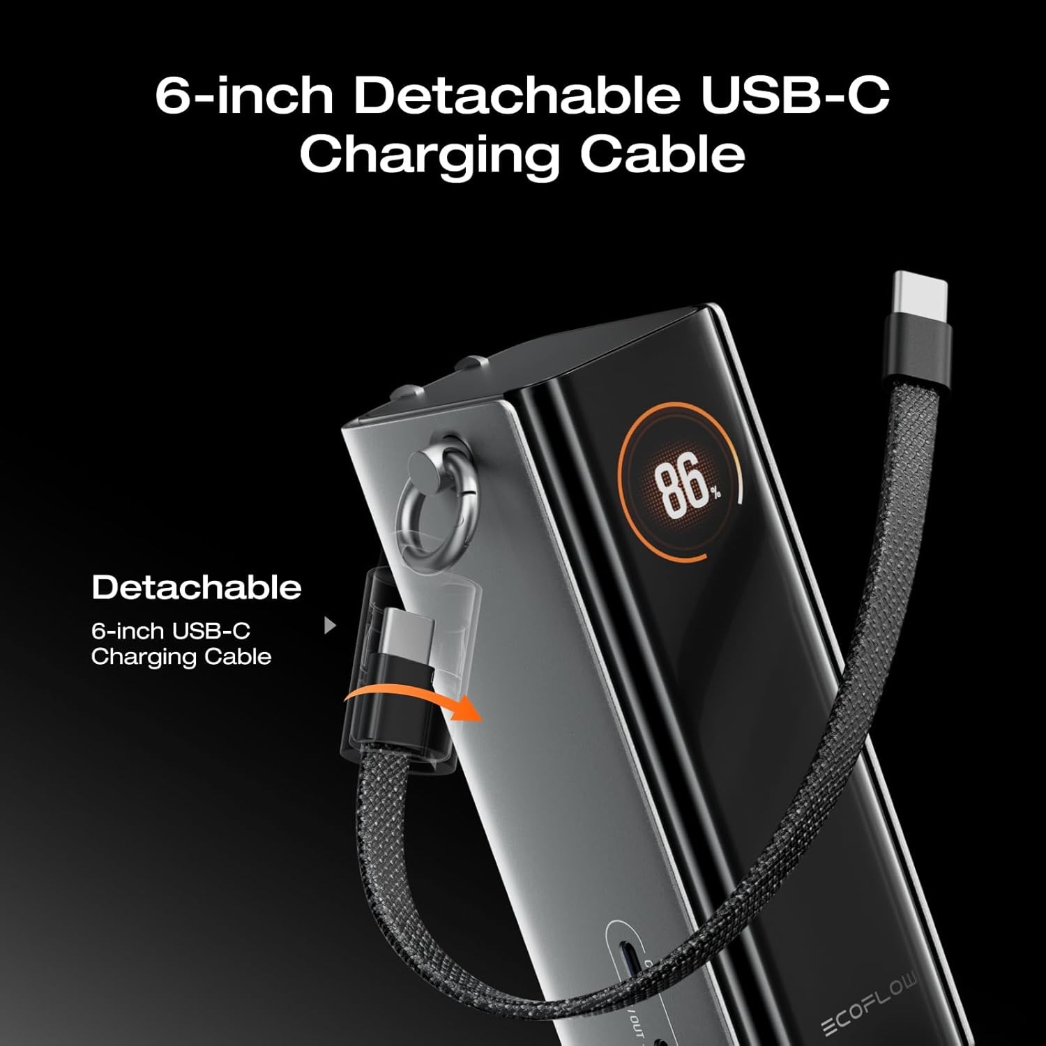 EcoFlow Rapid Pro 3-in-1 Power Bank 10000mAh & 67W Foldable AC Plug 45W Recharge