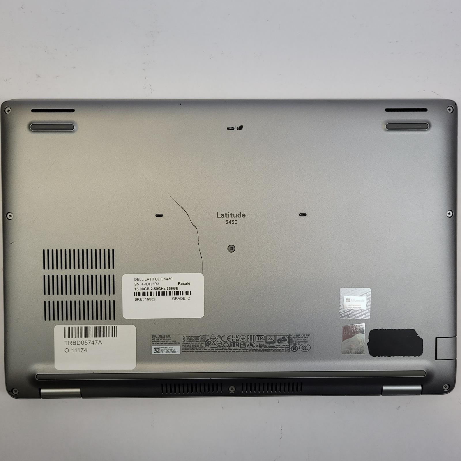 DELL LATITUDE 5430 Windows 11 Home Core i5 1245U 16GB RAM 256GB NVME | Grade C