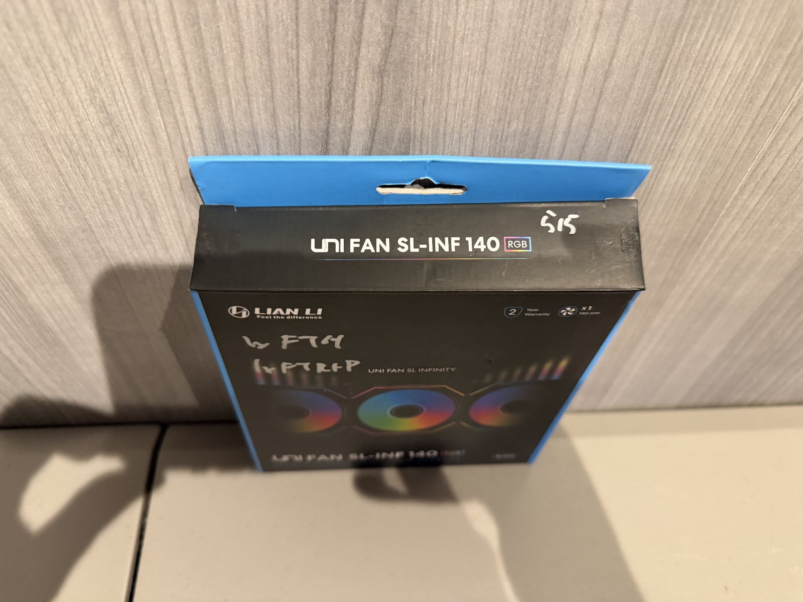 *Fans Only* Lian Li SL Infinity 140mm – Black (1-Pack)