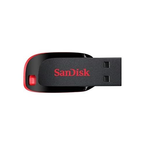SanDisk Cruzer Blade 8GB USB Flash Drive Portable Secure Storage Black