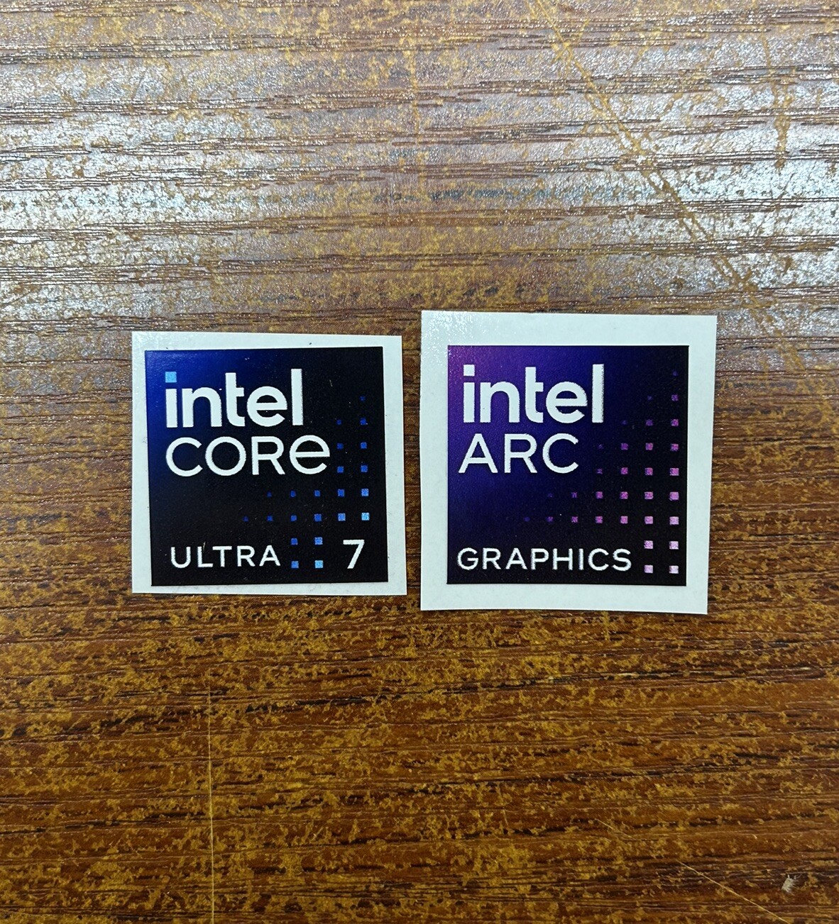 Intel Core i7 Ultra + Intel ARC Graphics Desktop / Laptop sticker label (NEW)