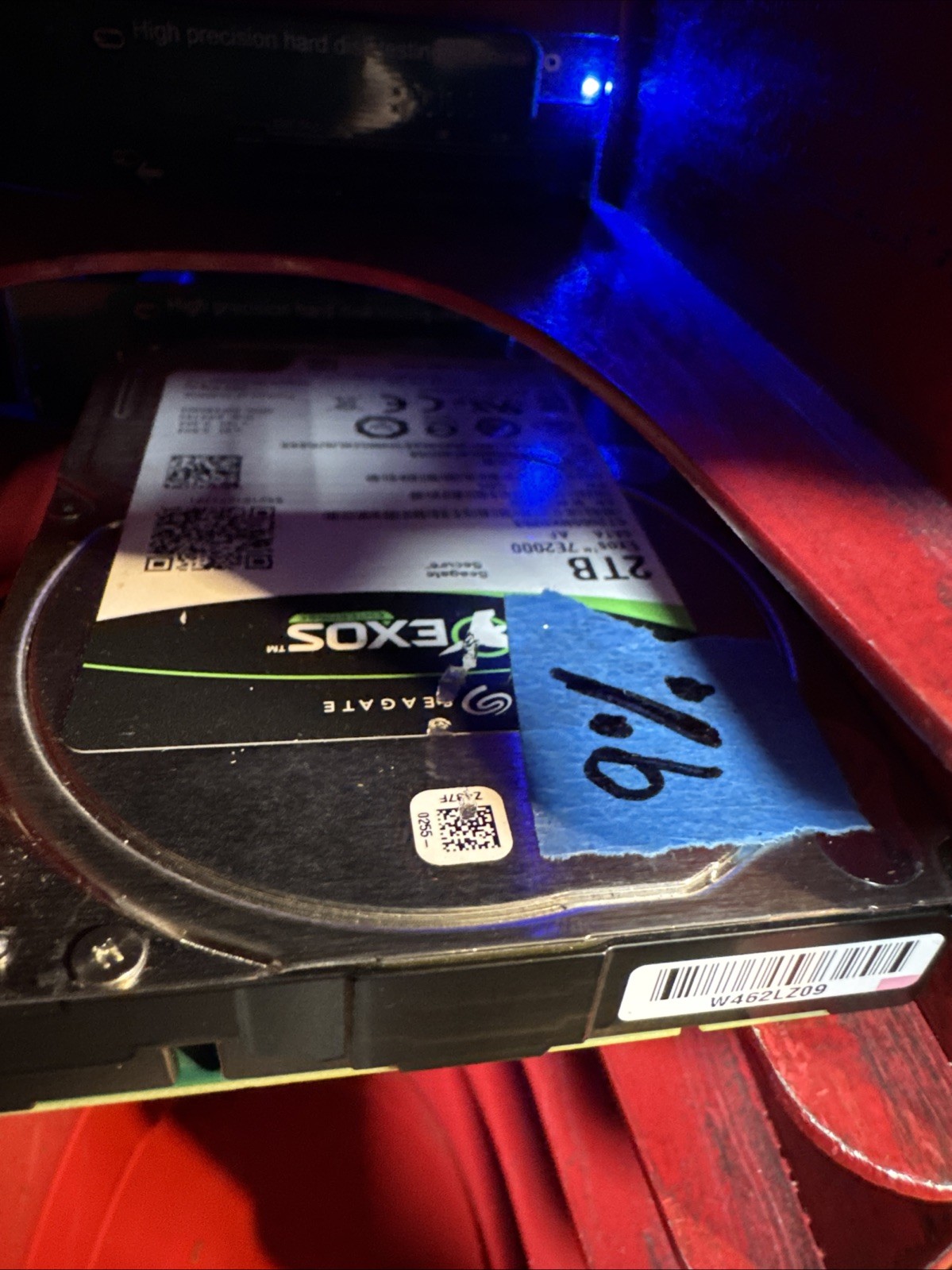 X3 EXOS Enterprise 7E2000 2TB 2.5″ SATA Hard Drive ST2000NX025 92%-27%-9% Health