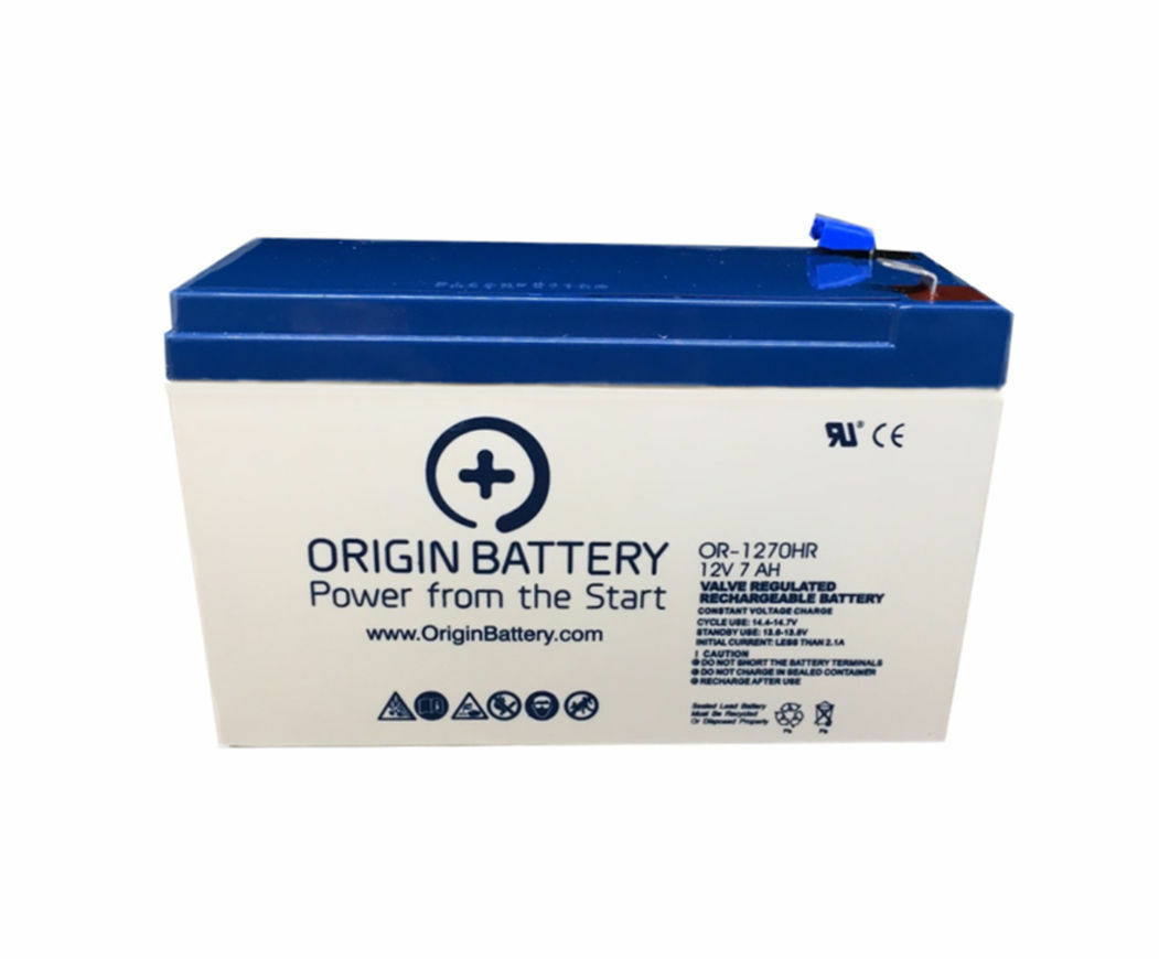 CyberPower UP625 Battery Replacement 12V 7AH High-Rate, Fits OP650 Models