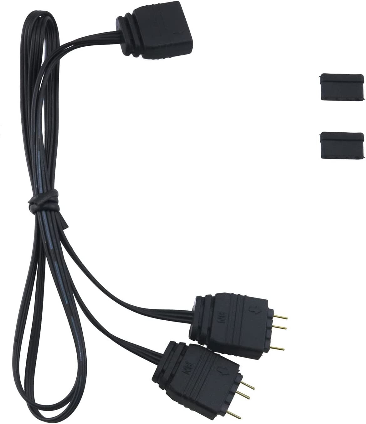 ARGB Splitter Cable 5V 1 Female to 2 Male 3 Pin 15-Inch