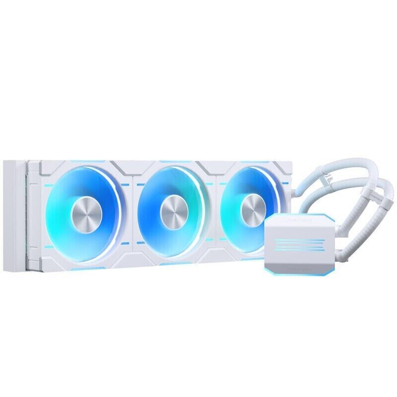 Phanteks Glacier One 420D30 420 D30 WHITE RGB All In One CPU Water Coole 12CM