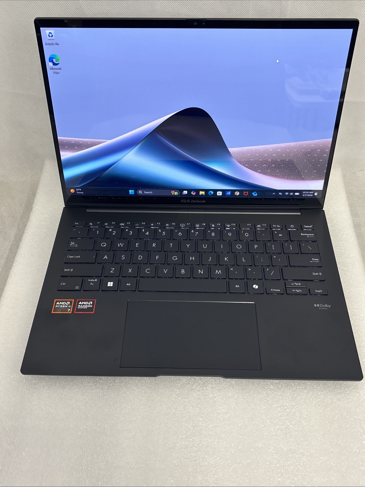 ASUS Zenbook 14 Touchscreen Laptop (1TB, AMD Ryzen AI 7 350, 32GB) Black