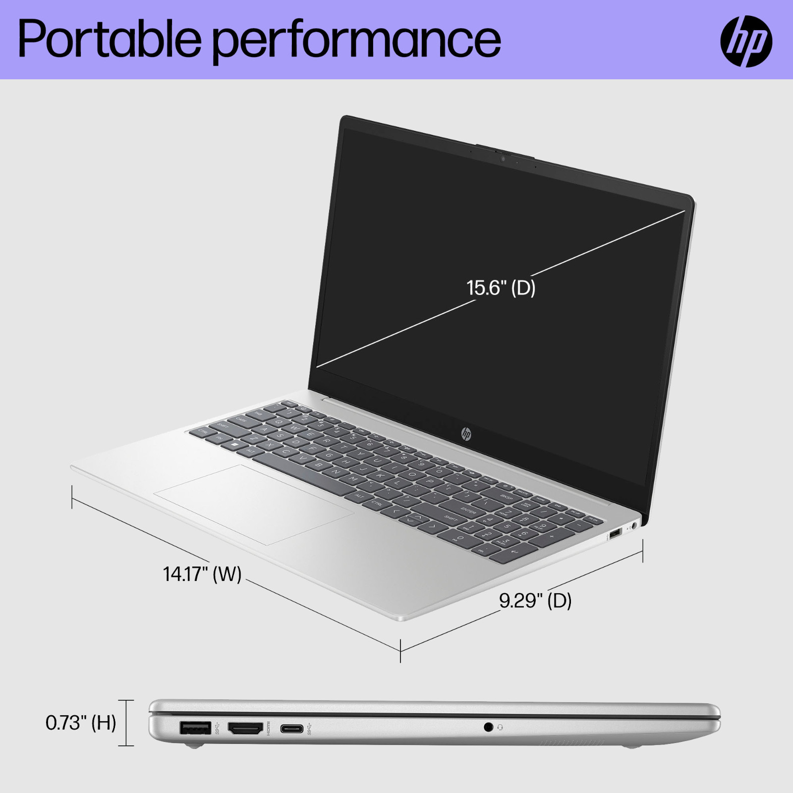 2026 HP Laptop 15.6 Touch Ryzen 5 7520U 8GB RAM Up to 1TB SSD Al Copilot Win Pro