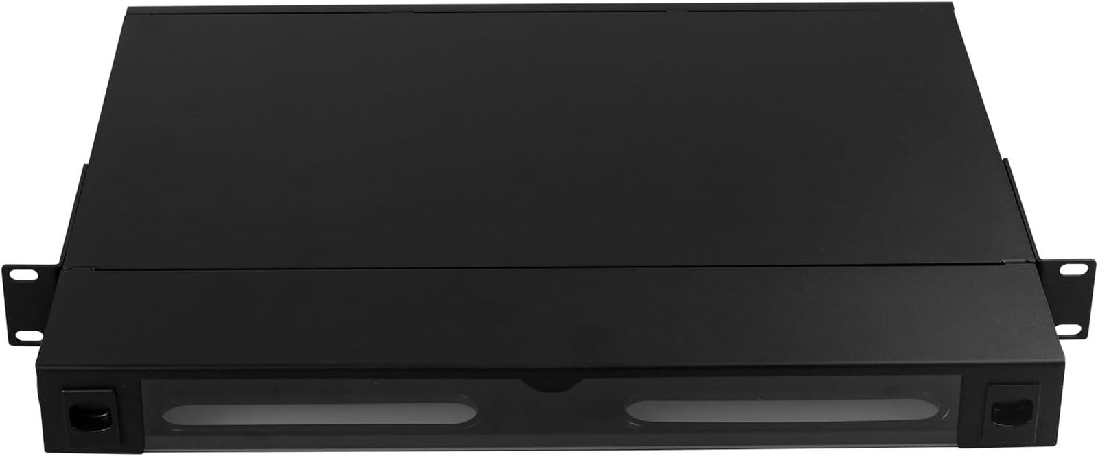 1 Pack Fiber Optical Rack Mount Enclosure Box with 3 Slots for Fiber Optic LGX A