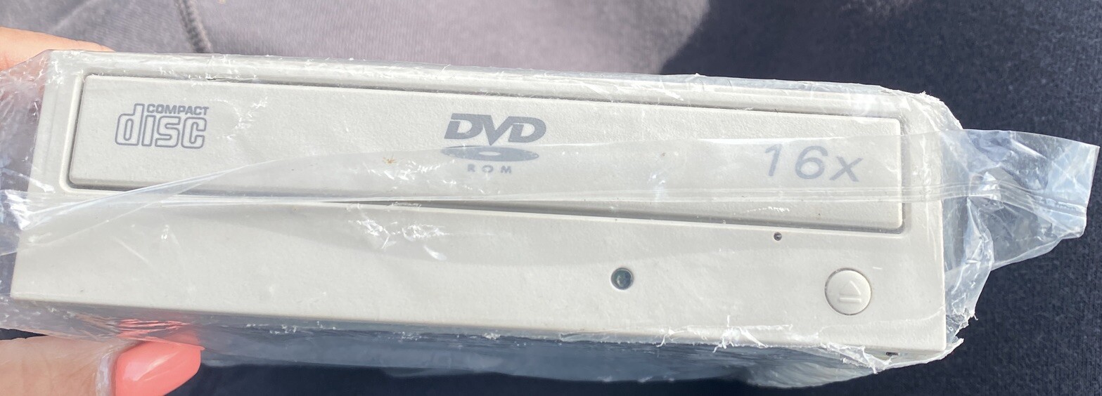 AOpen DVD-ROM Drive DVD1648/AAP PRO IDE Desk PC 48x/16x Laufwerk weiß white #N23