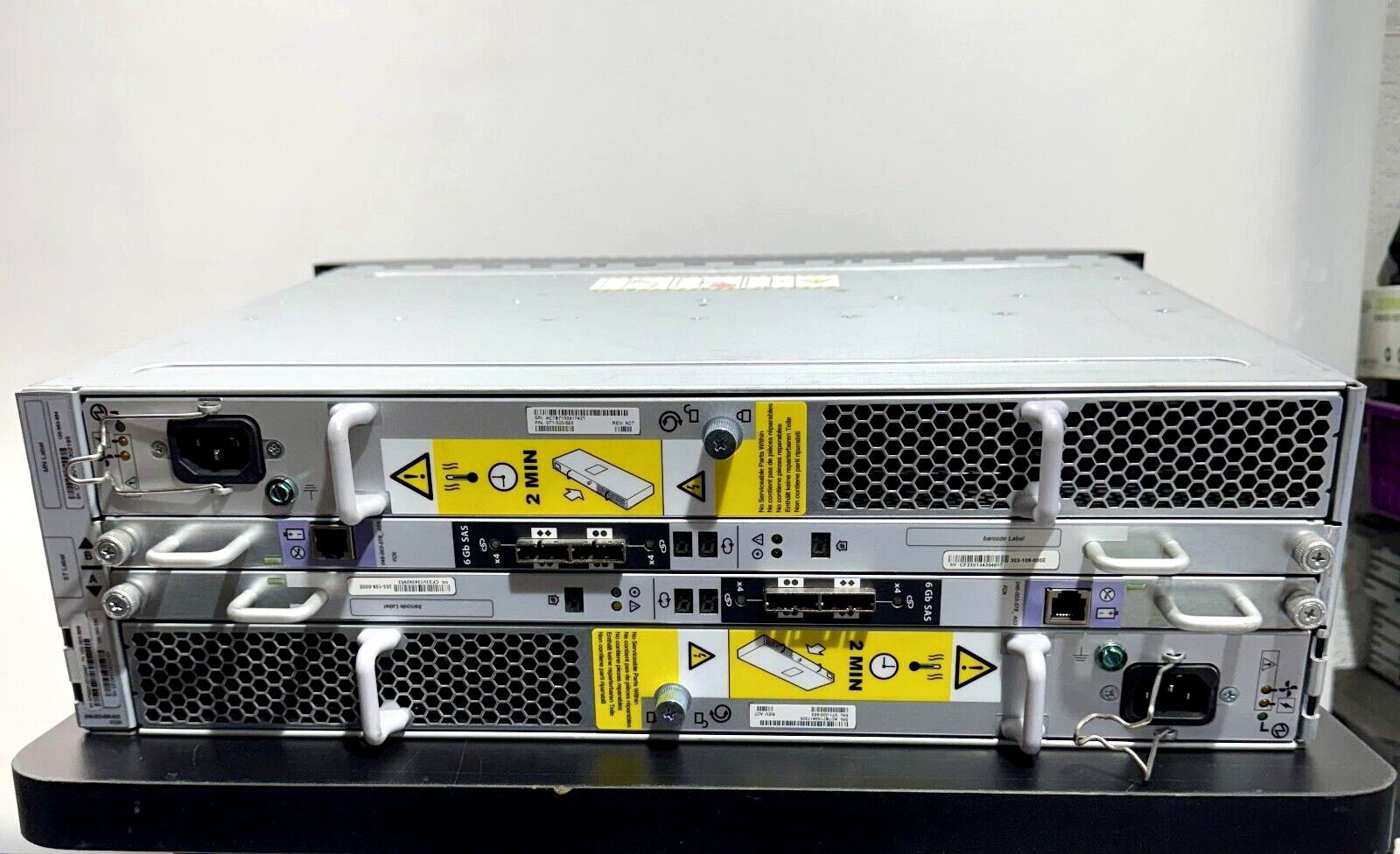 EMC KTN-STL3 Expansion JBOD Disk Array 303-108-000E 15-bay SAS SATA NO HDD