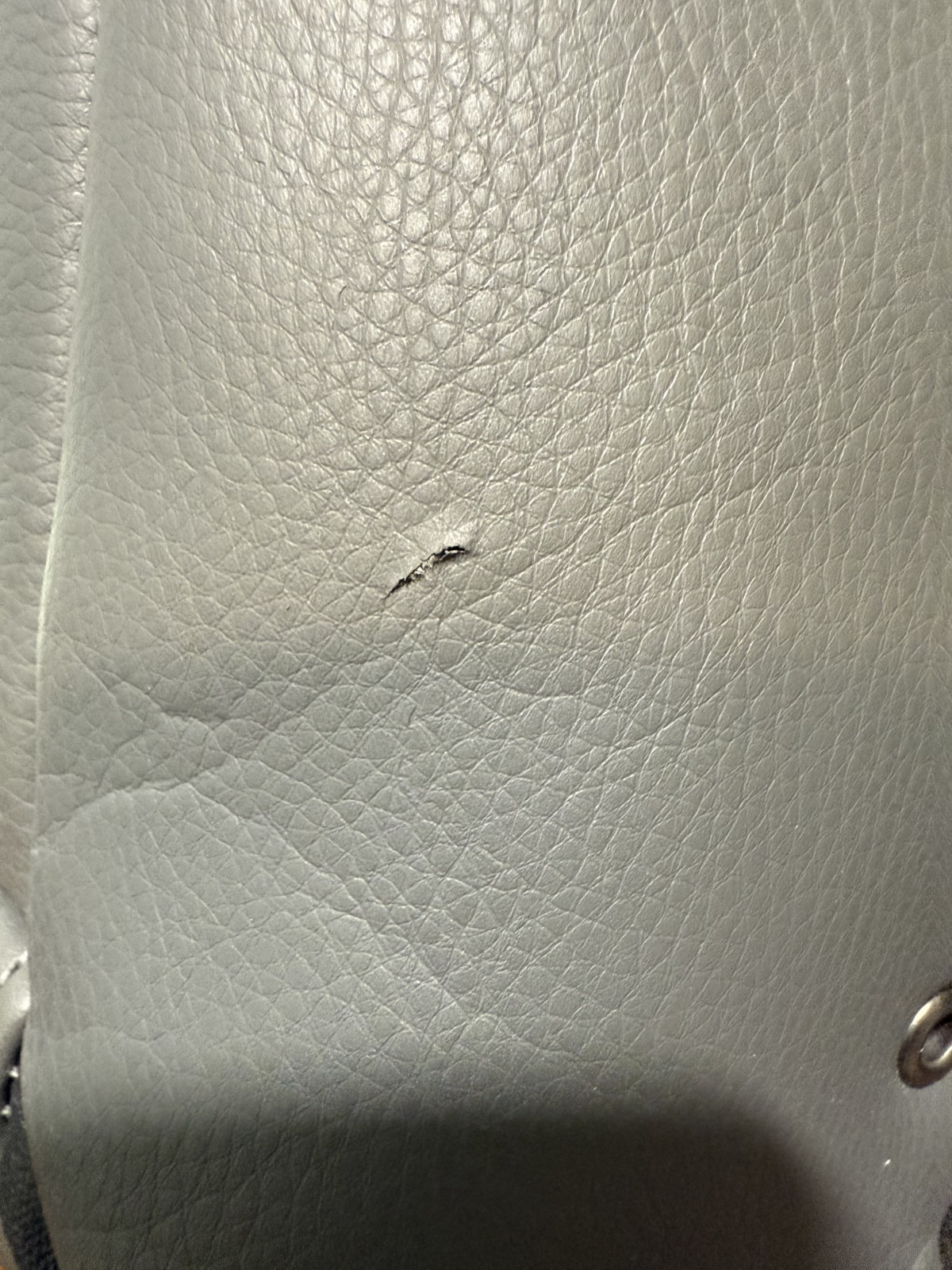 Vessel Signature RARE Embossed B Gray Backpack Premium Synthetic Leather