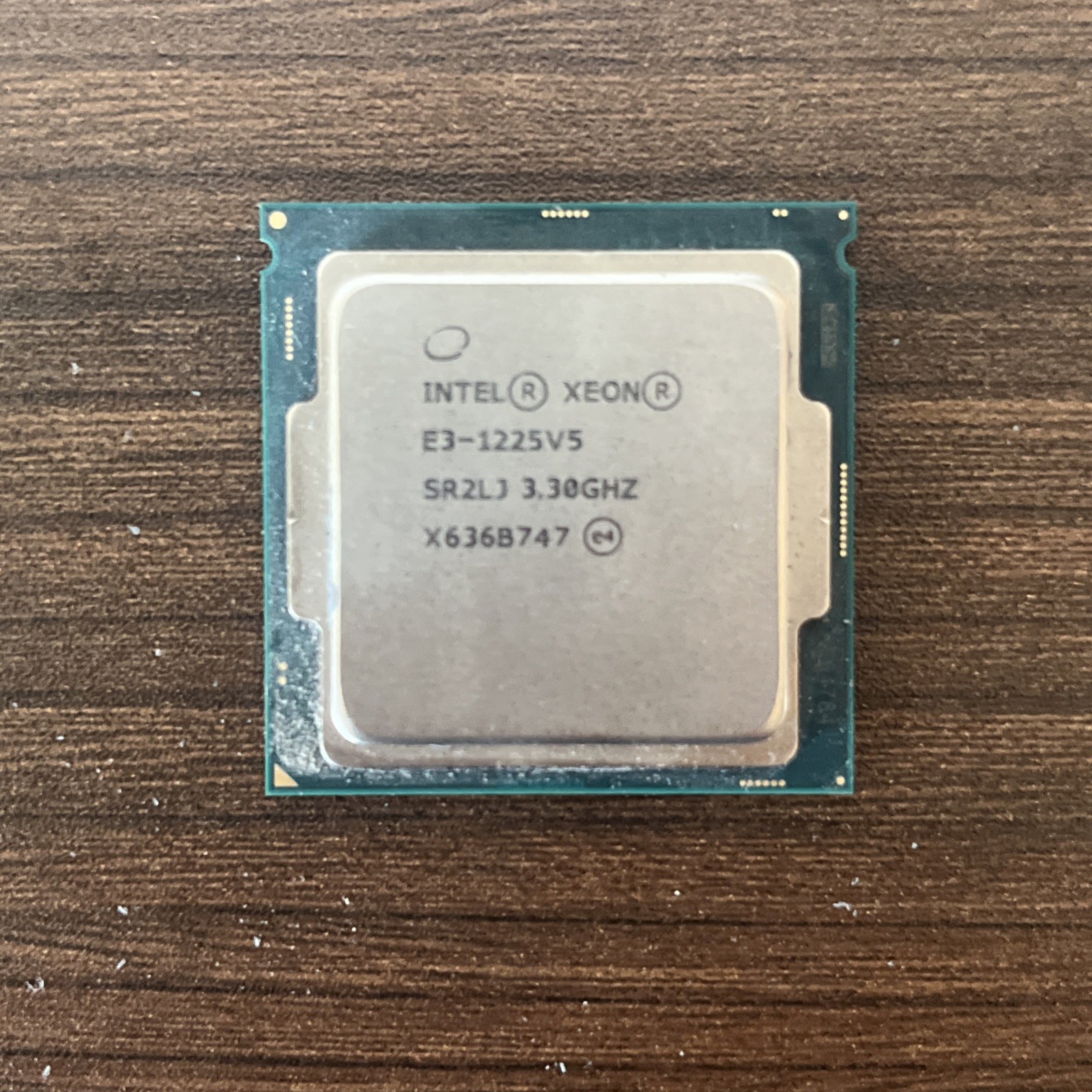 Intel Xeon E3-1225 v5 SR2LJ 3.30GHz 8M Quad Core LGA1151 Skylake CPU Processor