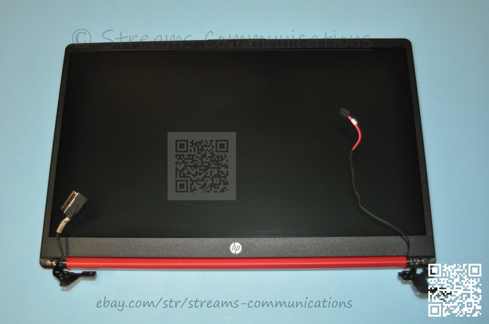 OEM LCD Screen Assembly (Red) w/ Webcam for HP 15-FD (Series) 15-fd0083wm
