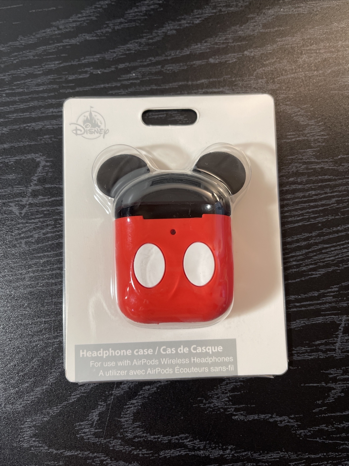 MICKEY MOUSE Airpod Wireless Headphone Protective Case Disney Park Authentic NEW