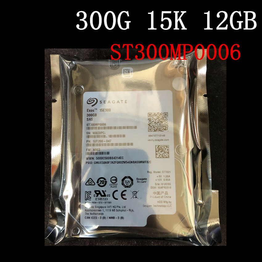 Seagate ST300MP0006 300GB 15k 256M 12Gb/s SAS 2.5″ Enterprise HDD Hard Drive