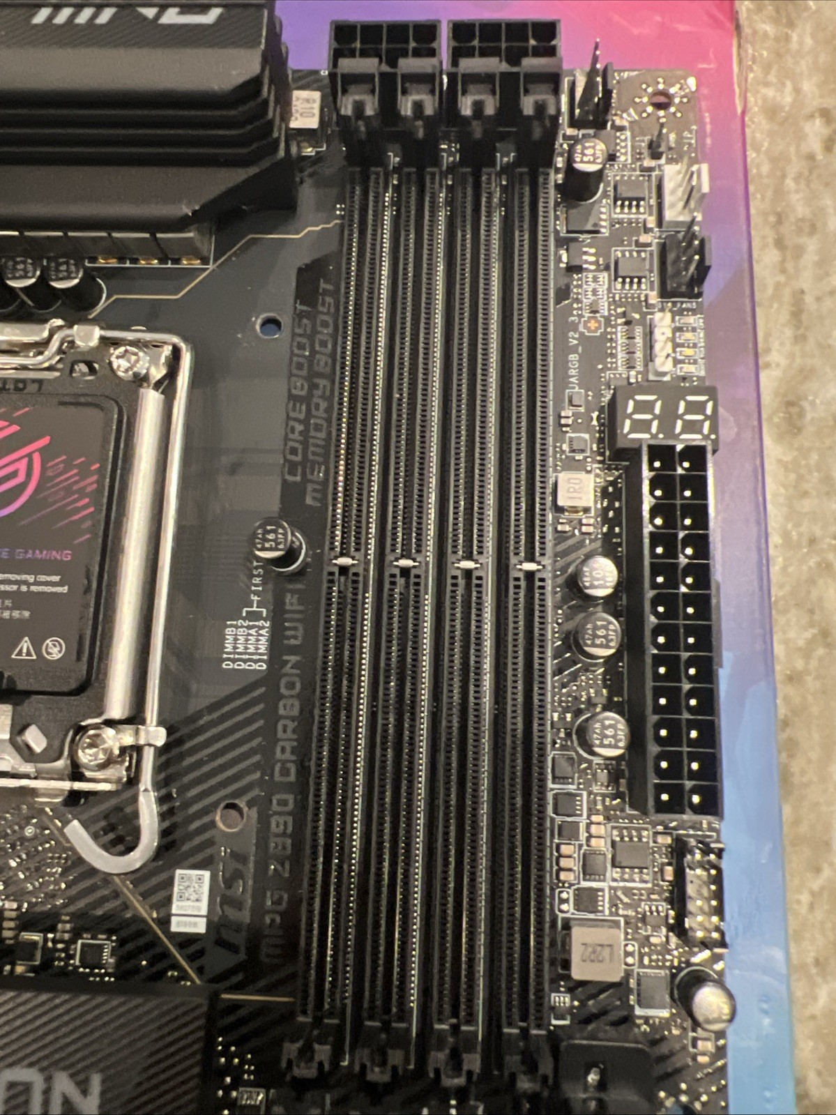MSI MPG Z890 Carbon WiFi LGA 1851 Used